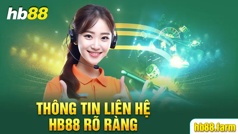 Thông tin liên hệ rõ ràng