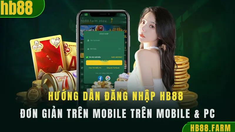 Hướng dẫn đăng nhập Hb88 đơn giản trên mobile & pc